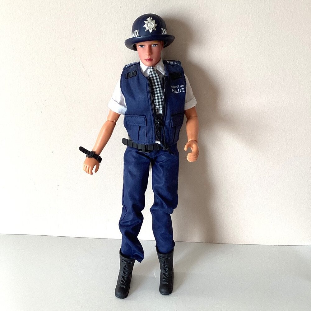 M&C Vintage Toys The Bill UK TV Police Officer 12" Action Figure Collectable